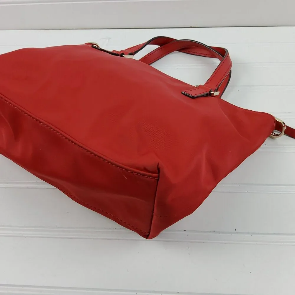 Kate Spade Watson Lane Lucie Satchel Handbag Purse Red